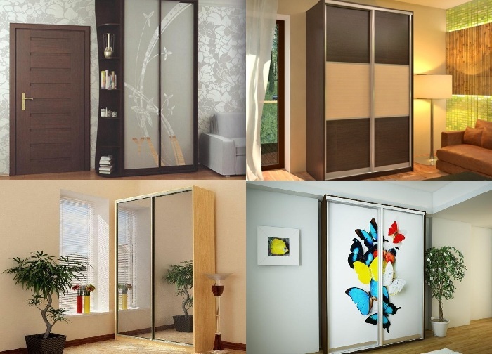 Однакові фасади для шаф купе