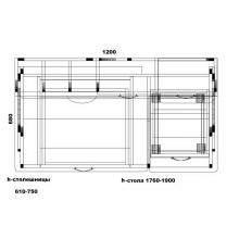 Дитячий комп'ютерний стіл Тіса СУ - 25 Профі