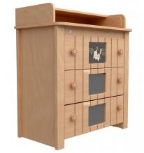 Комод - пеленатор Верес Мишка на стекле