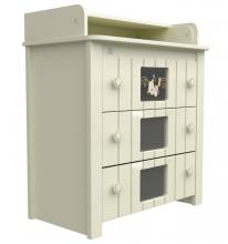 Комод - пеленатор Верес Мишка на стекле