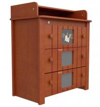 Комод - пеленатор Верес Мишка на стекле