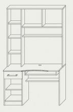 Комп'ютерний стіл Сокме Кросслайн 1200