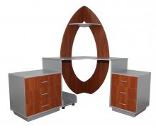 Стол компьютерный угловой с ящиками Ника Олимп Артемида