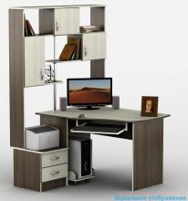 Стіл комп'ютерний з надбудовою кутовий Тиса Класик - 5
