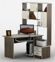 Стіл комп'ютерний з надбудовою кутовий Тиса Класик - 5