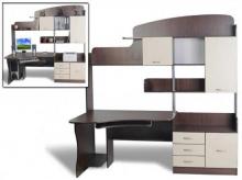 Компьютерный стол угловой с выдвижными ящиками Тиса Престиж СК - 14