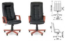 Кресло для руководителя Новый стиль Atlant extra