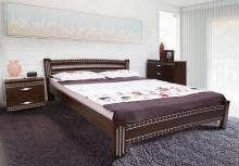 Ліжко Олімп Милана lux с фрезеруванням