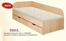 Кровать Пехотин Соня - 2 с ящиками