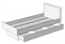 Ліжко Сокме Комфорт 90