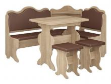 Кухонний куточок Пехотин Корнет (дуб сонома i коричневий)