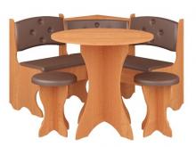 Кухонний куточок Пехотин Боярин (вiльха i коричневий)