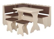 Кухонний куточок Пехотин Граф (дуб молочний i коричневий)