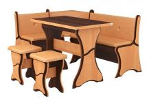 Кухонний куточок Пехотин Султан (вiльха та горiх темний i рудий)