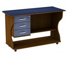 Письмовий стіл для дівчаток Тиса Універсал СП-6К / Т-3