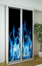 Шкаф купе в спальню недорого Ника Эконом 2 (шикарная модель в спальню)