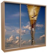 Дитяча шафа купе для одягу Ніка Лего 1910 - 2000 (з фотодруком)