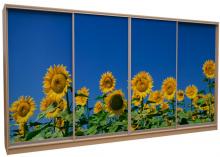 Шафа купе в гардеробну кімнату Ніка Лего 3510 - 3600