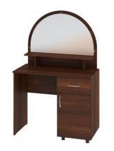 Туалетный столик Пехотин Трюмо - 1 ДСП (орех темный)