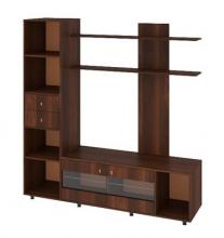 Тумба під ТВ Пехотин Мальта (горіх темний)