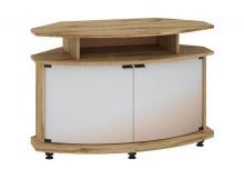 Тумба кутова під ТВ Пехотин Рондо кутова ДСП (дуб тахо)