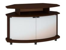 Тумба кутова під ТВ Пехотин Рондо кутова ДСП (горіх темний)