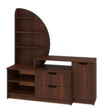 Тумба під ТВ Пехотин Шератон (горіх темний)