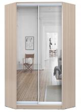 Кутова шафа купе недорого Дом Оскар ОУ1300 (2 фасади)