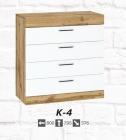 Комод Пехотин Моніка К - 4 (комод в інтер'єрі)