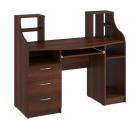 Комп'ютерний стіл Пехотин Одісей (горіх темний)