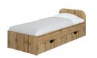 Ліжко Пехотин Соня - 1 з ящиками (дуб тахо)